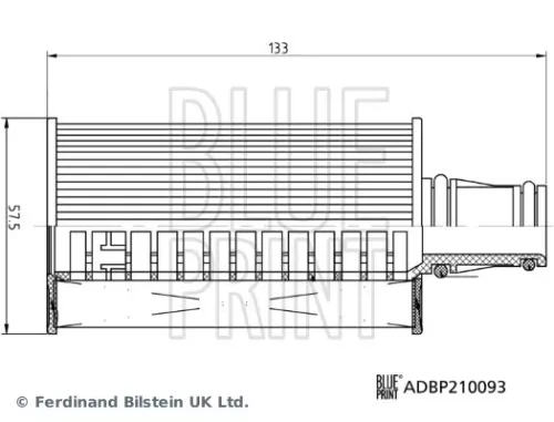 BLUE PRINT BLUE PRINT ADBP210093 Oil Filter 
