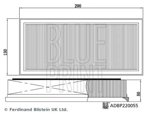 BLUE PRINT BLUE PRINT ADBP220055 Blue Print Air Filter Kit For Mercedes-benz C-class G-class Glc 