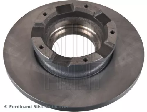 2x BLUE Print Rear Solid Brake Discs For Ford Tourneo Custom Transit Transit Custom