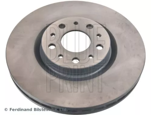 2x BLUE Print Front Internally Vented Brake Discs For Fiat Tipo