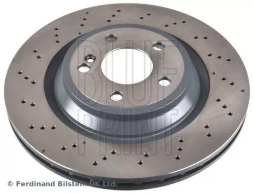 BLUE PRINT BLUE PRINT ADBP430080 2x BLUE Print Rear Perforated/vented Brake Discs For Mercedes-benz Sl 