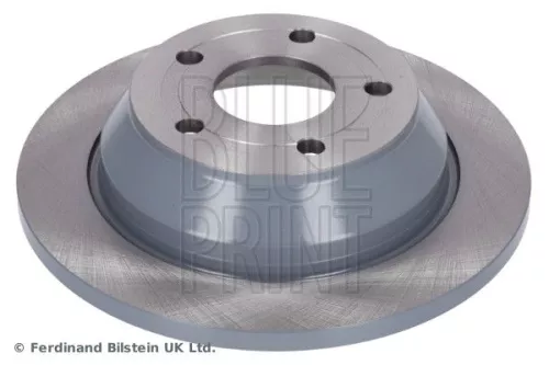 2x BLUE Print Rear Solid Brake Discs For Ford Puma