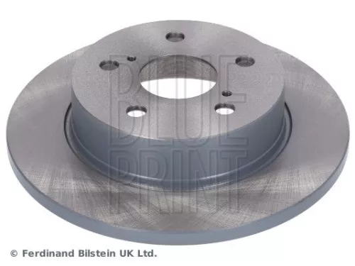 2x BLUE Print Rear Solid Brake Discs For Suzuki Toyota Corolla Swace
