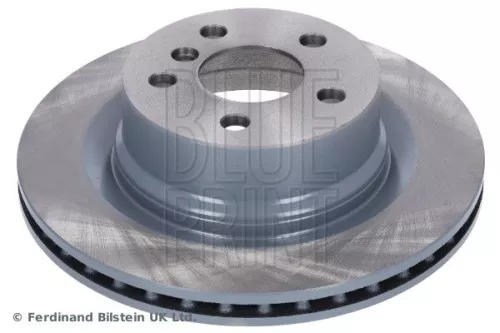2x BLUE Print Rear Vented Brake Discs For Bmw 3 4