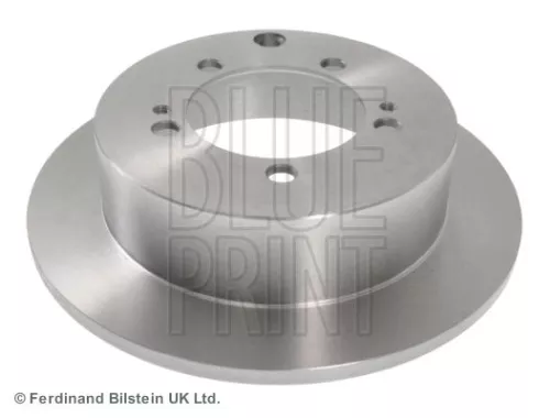 2x BLUE Print Rear Solid Brake Discs For Mitsubishi Eclipse Lancer Lancer Cargo Outl