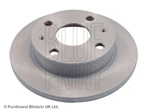 2x BLUE Print Front Solid Brake Discs For Daihatsu Perodua Cuore Kelisa Kenari Move 