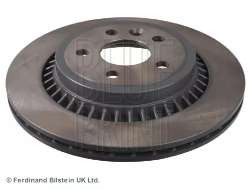2x BLUE Print Rear Internally Vented Brake Discs For Volvo Xc60