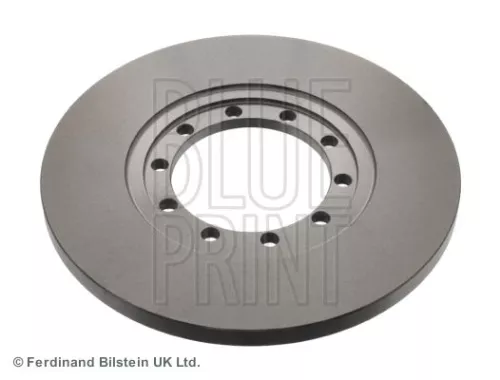 2x BLUE Print Rear Solid Brake Discs For Ford Transit