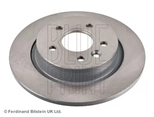 2x BLUE Print Rear Solid Brake Discs For Volvo V40