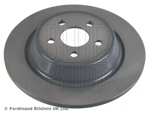 2x BLUE Print Rear Solid Brake Discs For Ford Ford Usa Edge Galaxy S-max