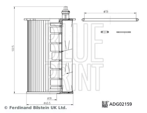 BLUE PRINT BLUE PRINT ADG02159 Oil Filter 