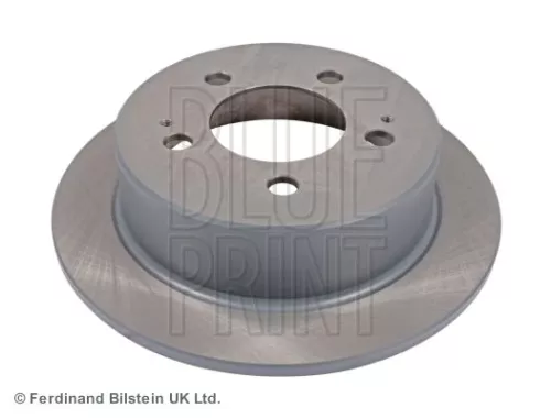 2x BLUE Print Rear Solid Brake Discs For Ssangyong Actyon Actyon Sports Kyron Rexton