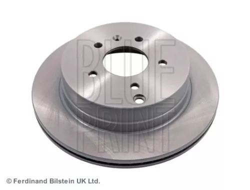 2x BLUE Print Rear Internally Vented Brake Discs For Chevrolet Opel Vauxhall Antara 