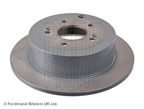2x BLUE Print Rear Solid Brake Discs For Hyundai Santa Fé