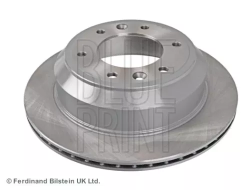2x BLUE Print Rear Internally Vented Brake Discs For Hyundai H-1 H-1 / Starex