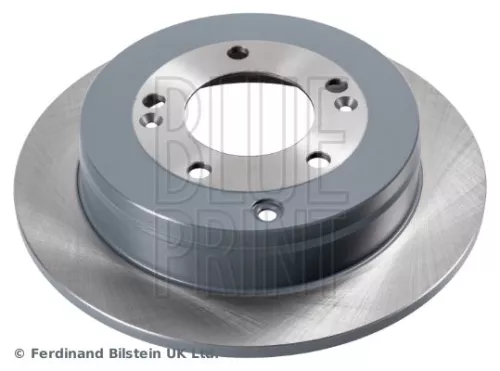 2x BLUE Print Rear Solid Brake Discs For Hyundai Kia Grandeur Opirus