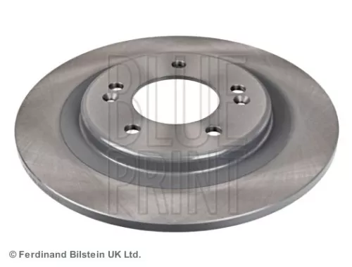 2x BLUE Print Rear Solid Brake Discs For Hyundai Kia Cee'd I30 Pro Cee'd