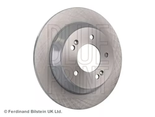 2x BLUE Print Rear Solid Brake Discs For Hyundai Kia Carens Kona Seltos Soul