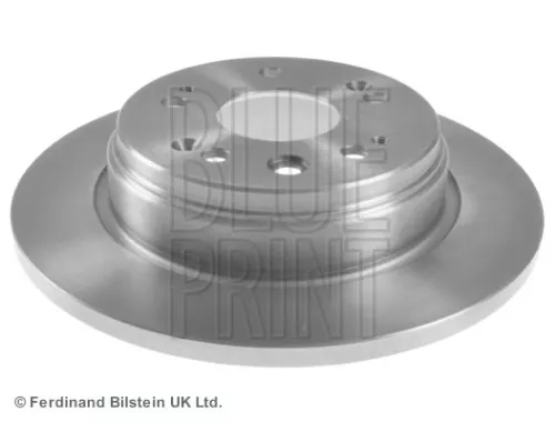 2x BLUE Print Rear Solid Brake Discs For Honda Fr-v Stream