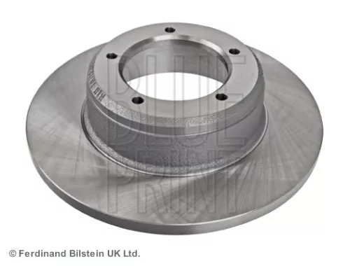 2x BLUE Print Rear Solid Brake Discs For Land Rover Defender