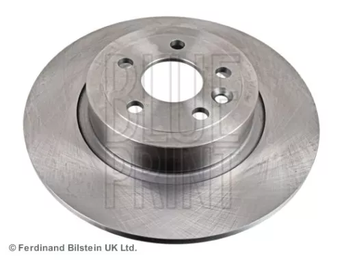 2x BLUE Print Rear Solid Brake Discs For Land Rover Range Rover Evoque