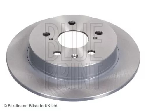 2x BLUE Print Rear Solid Brake Discs For Fiat Sedici