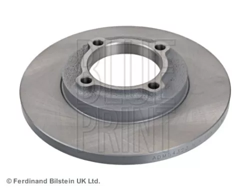 2x BLUE Print Front Solid Brake Discs For Kia Mazda 121 Pride Pride Van