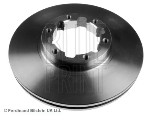 2x BLUE Print Front Internally Vented Brake Discs For Nissan Atleon