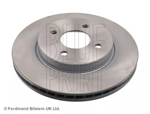 2x BLUE Print Front Internally Vented Brake Discs For Nissan Ad Almera Cube Latio No
