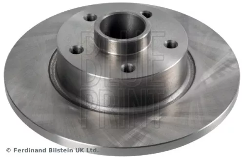 2x BLUE Print Rear Solid Brake Discs For Fiat Mitsubishi Nissan Opel Renault Vauxhal