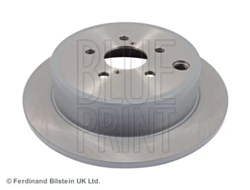 2x BLUE Print Rear Solid Brake Discs For Subaru Toyota Brz Exiga Forester Gt 86 Impr