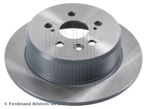 2x BLUE Print Rear Solid Brake Discs For Toyota Caldina Carina E Celica