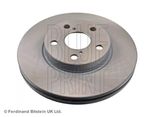 2x BLUE Print Front Internally Vented Brake Discs For Toyota Avensis