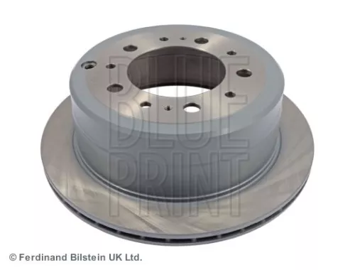 2x BLUE Print Rear Internally Vented Brake Discs For Lexus Toyota Land Cruiser 100 L