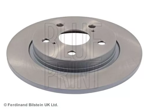 2x BLUE Print Rear Solid Brake Discs For Toyota Auris Auris Van Corolla Corolla Ques