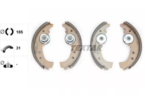 1x Brake Shoe Set