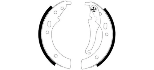 TEXTAR TEXTAR 91006300 1x Brake Shoe Set 