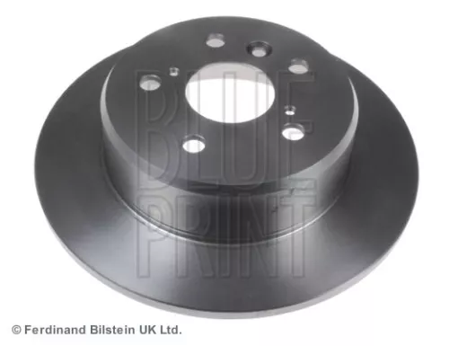 2x BLUE Print Rear Solid Brake Discs For Toyota Camry Solara Windom