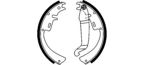 TEXTAR TEXTAR 91012100 1x Brake Shoe Set 