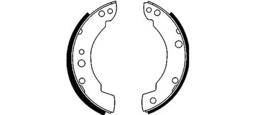 TEXTAR TEXTAR 91015900 1x Brake Shoe Set 