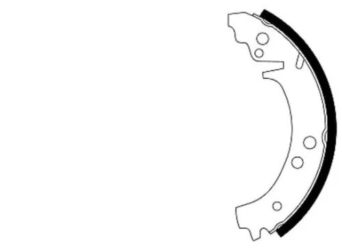 TEXTAR TEXTAR 91029100 1x Brake Shoe Set 