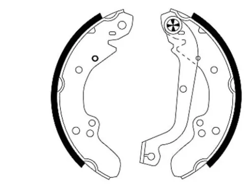 1x Brake Shoe Set