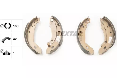 1x Brake Shoe Set
