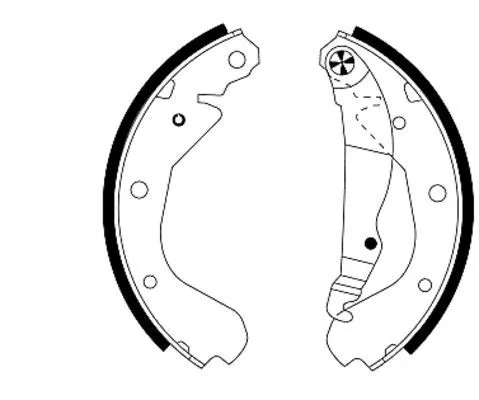 1x Brake Shoe Set
