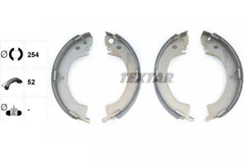 TEXTAR TEXTAR 91035200 1x Brake Shoe Set 