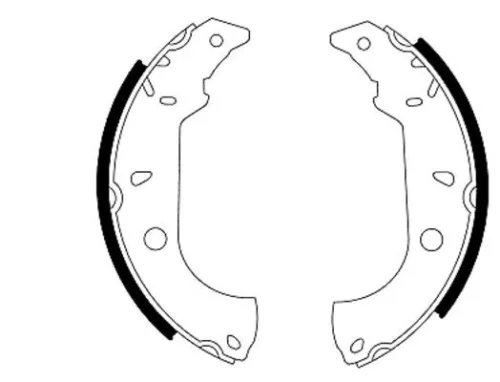 1x Brake Shoe Set