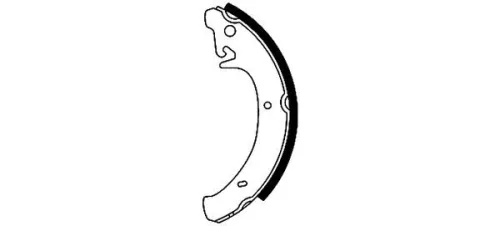 TEXTAR TEXTAR 91037201 1x Brake Shoe Set 