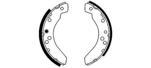 1x Brake Shoe Set