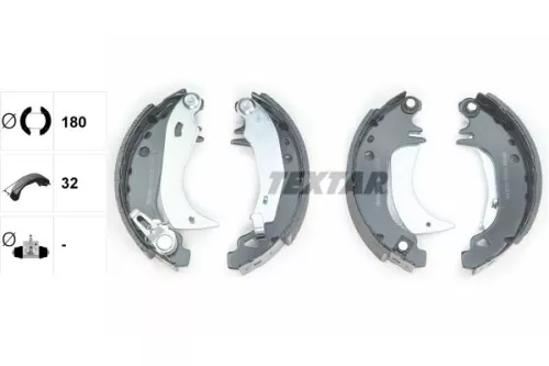 TEXTAR TEXTAR 91038201 1x Brake Shoe Set 