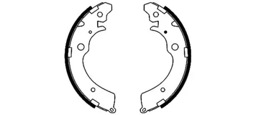 1x Brake Shoe Set